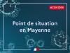 Point de situation Covid-19 en Mayenne